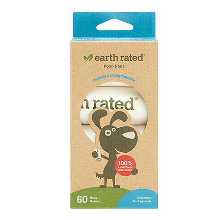Earth Rated Poop Bag Compost 4/60ct