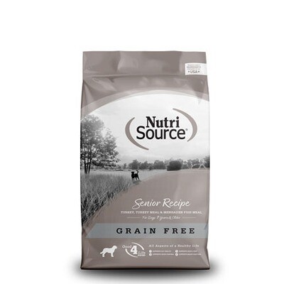 NutriSource Dog GF Senior 15#