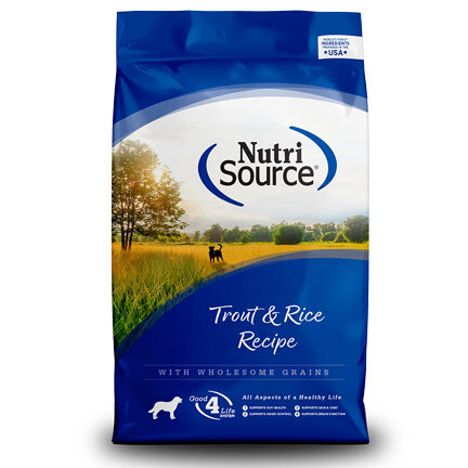 Nutrisource Dog Trout/Rice 26#