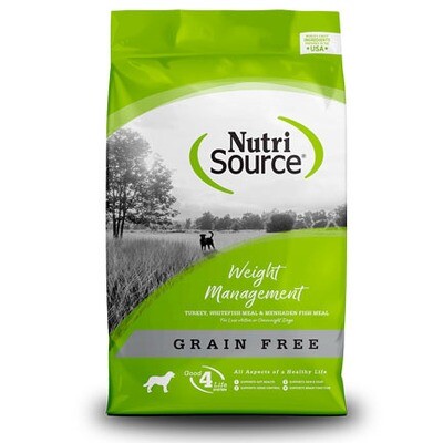 NutriSource Dog GF Weight Mgmt 30#