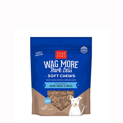 Wag More Soft Bacon Cheese Apple 6oz