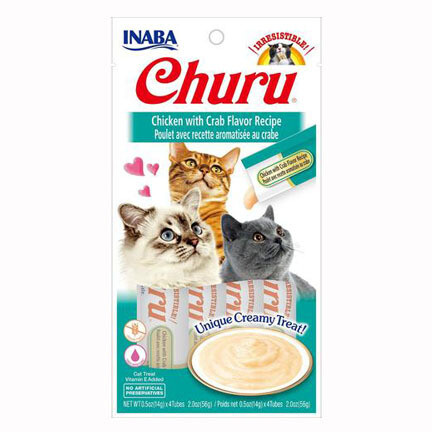 Inaba Churu Purees Chicken/Crab