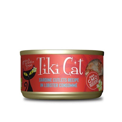 Tiki Cat Grill Sardine Lobster 6oz