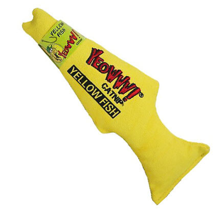 Yeowww Catnip Fish Yellow