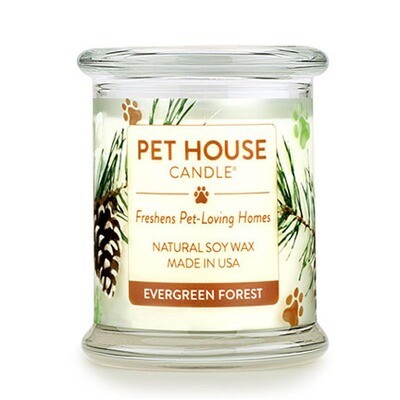 Pet House Candle Evergreen Forest