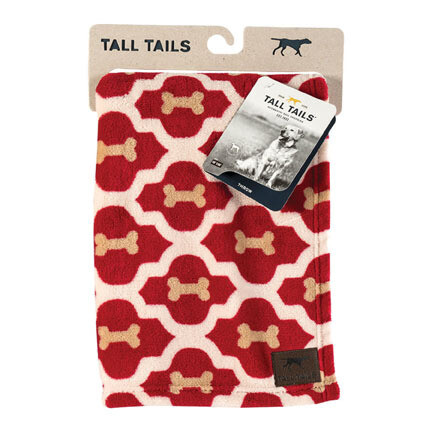 Tall Tails Blanket 20x30 Red Bone
