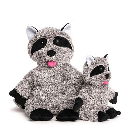 FabDog Fluffie Plush Raccoon S