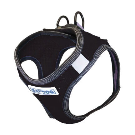 Baydog Liberty Bay Harness Black XXS