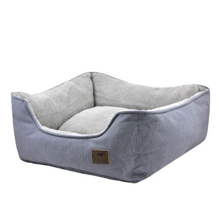 Tall Tails Bolster Bed Charcoal L