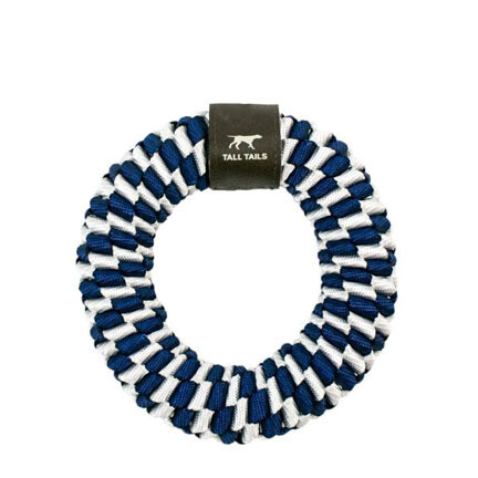 Tall Tails Braided Ring 6" Navy