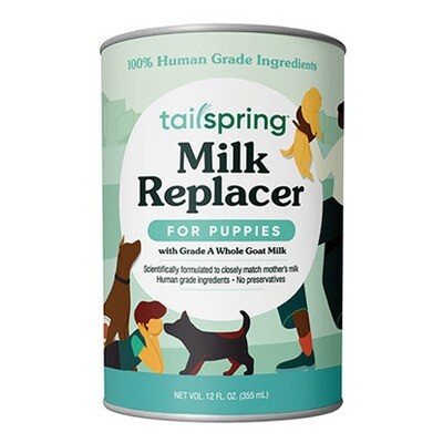 Tailspring Milk Replacer Puppy 12oz