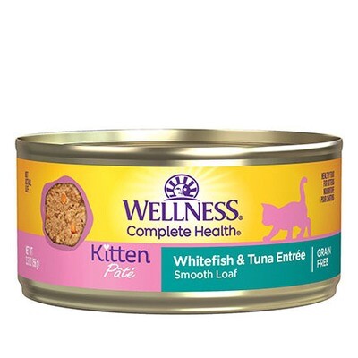 Wellness Kitten Whitefish Tuna 5oz