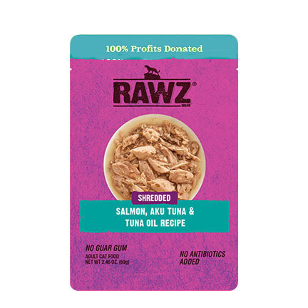 Rawz Cat Shred Salmon Tuna 2.4oz