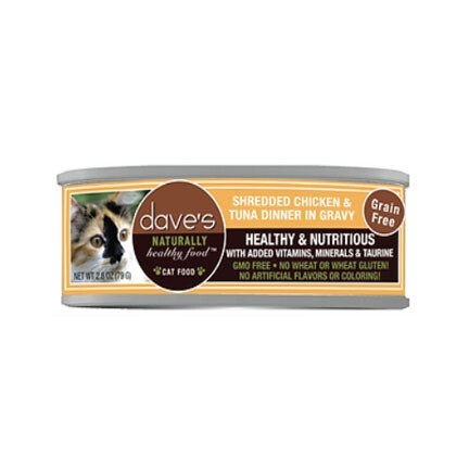 Daves Cat Shred Chicken Tuna 3oz