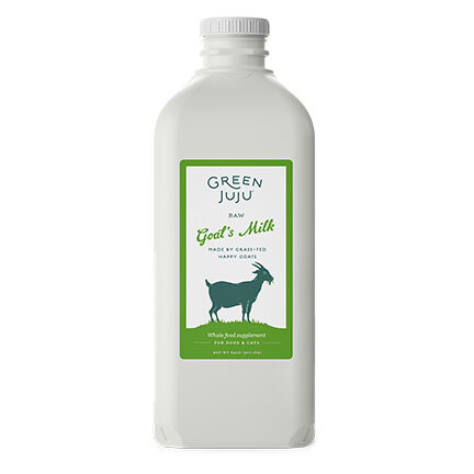 Green Juju Goat Milk 1/2gal