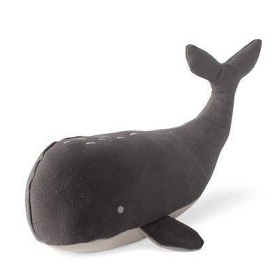 Fringe Canvas Whale Toy