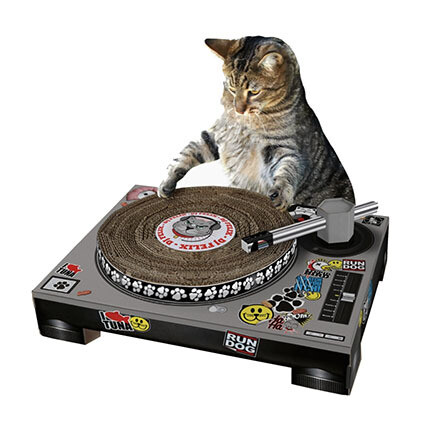 DJ Deck Cat Scratcher