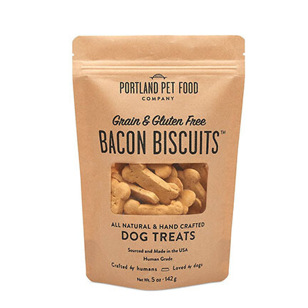 Portland Pet Bacon Brew Biscuits 5oz