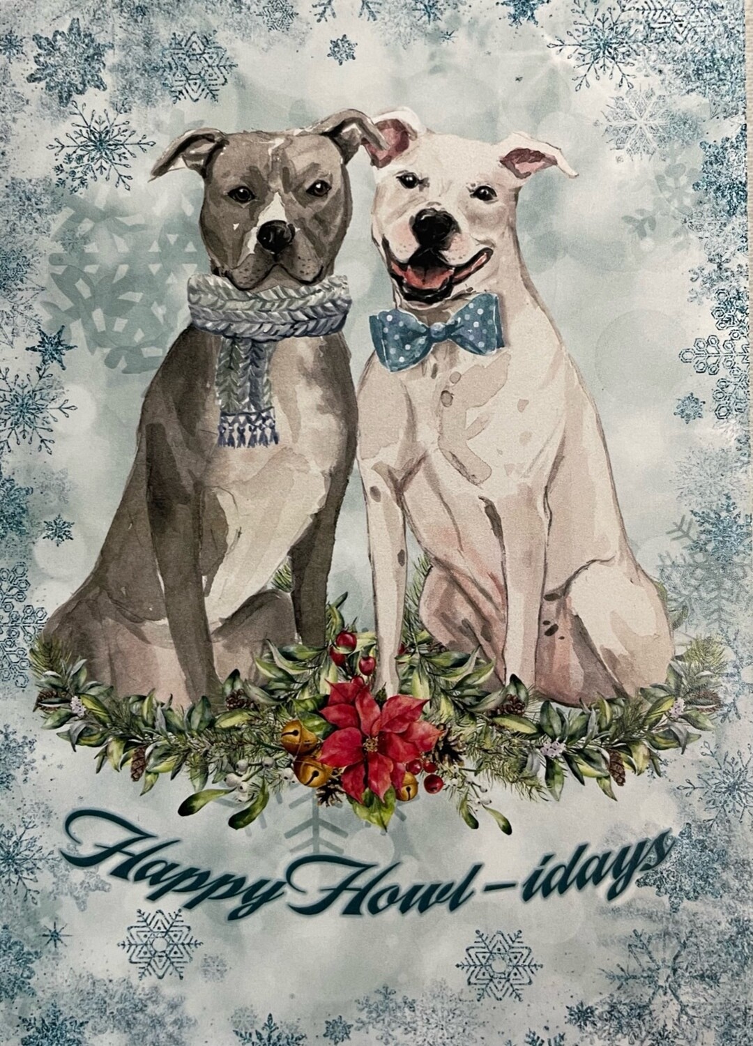 AARF Dogs Snowflakes Card