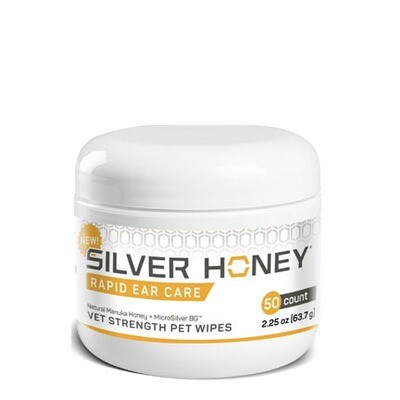 Absorbine Silver Honey Ear Wipes 50ct