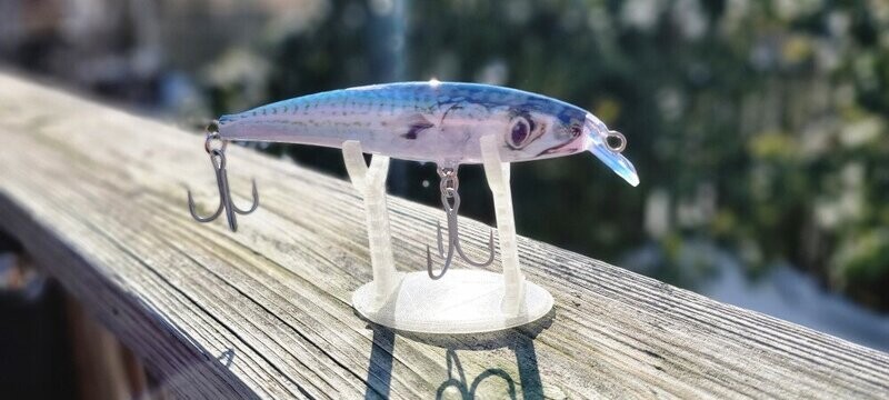 Foil Tinker Mackerel Casting Swim Bait, 5.5 in, 1.6 oz "Credit Card or PayPal accepted at checkout"