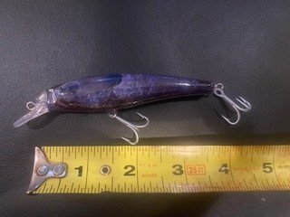 Baby Pond Bluefill Floating Swim Bait, 3.75 in, .5 oz 