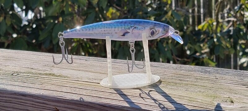 Natural Tinker Mackerel Live Series Casting Swim Bait, 5.5 in, 1.6 oz, Top Seller "Credit Card or PayPal accepted at checkout"