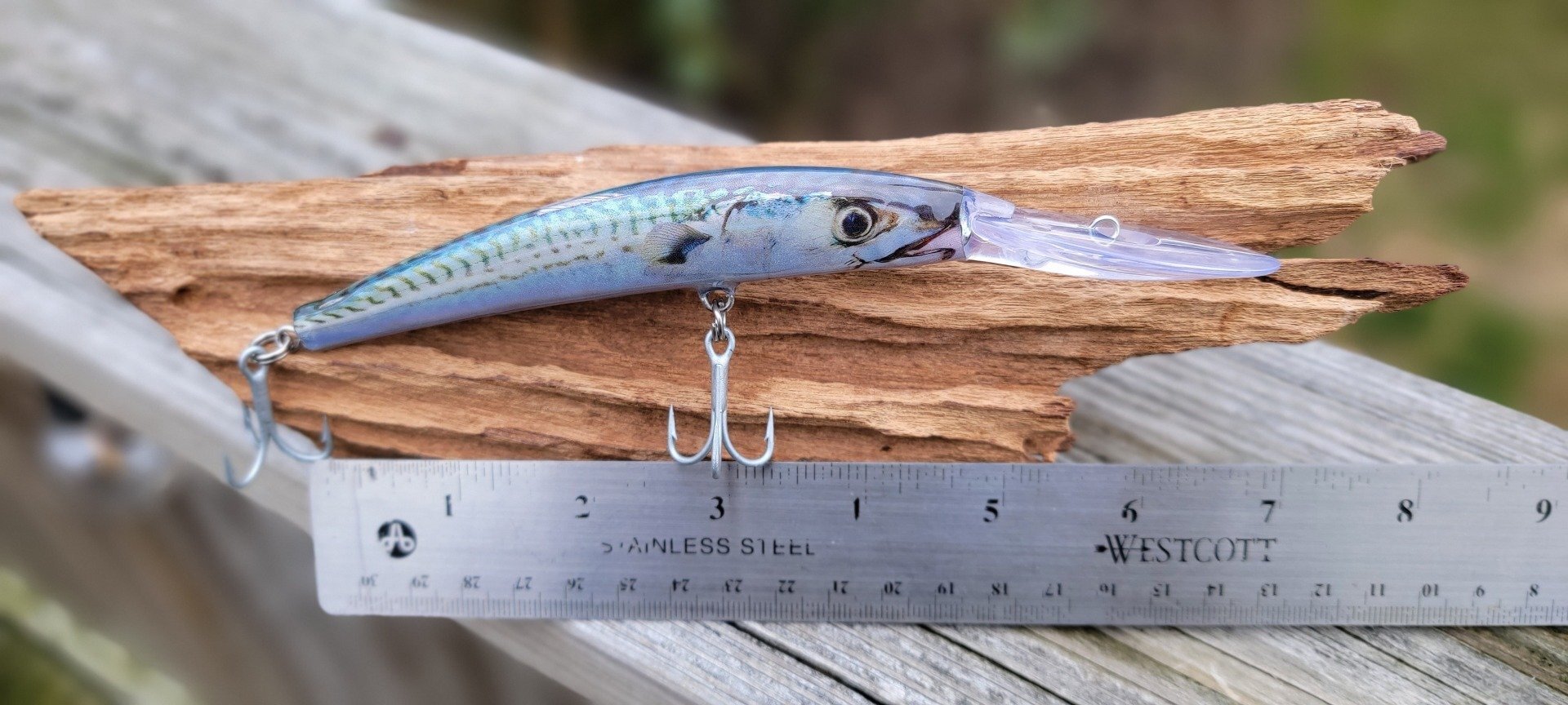 Baby Mackerel Trolling Lure , 5 in, 1 oz
