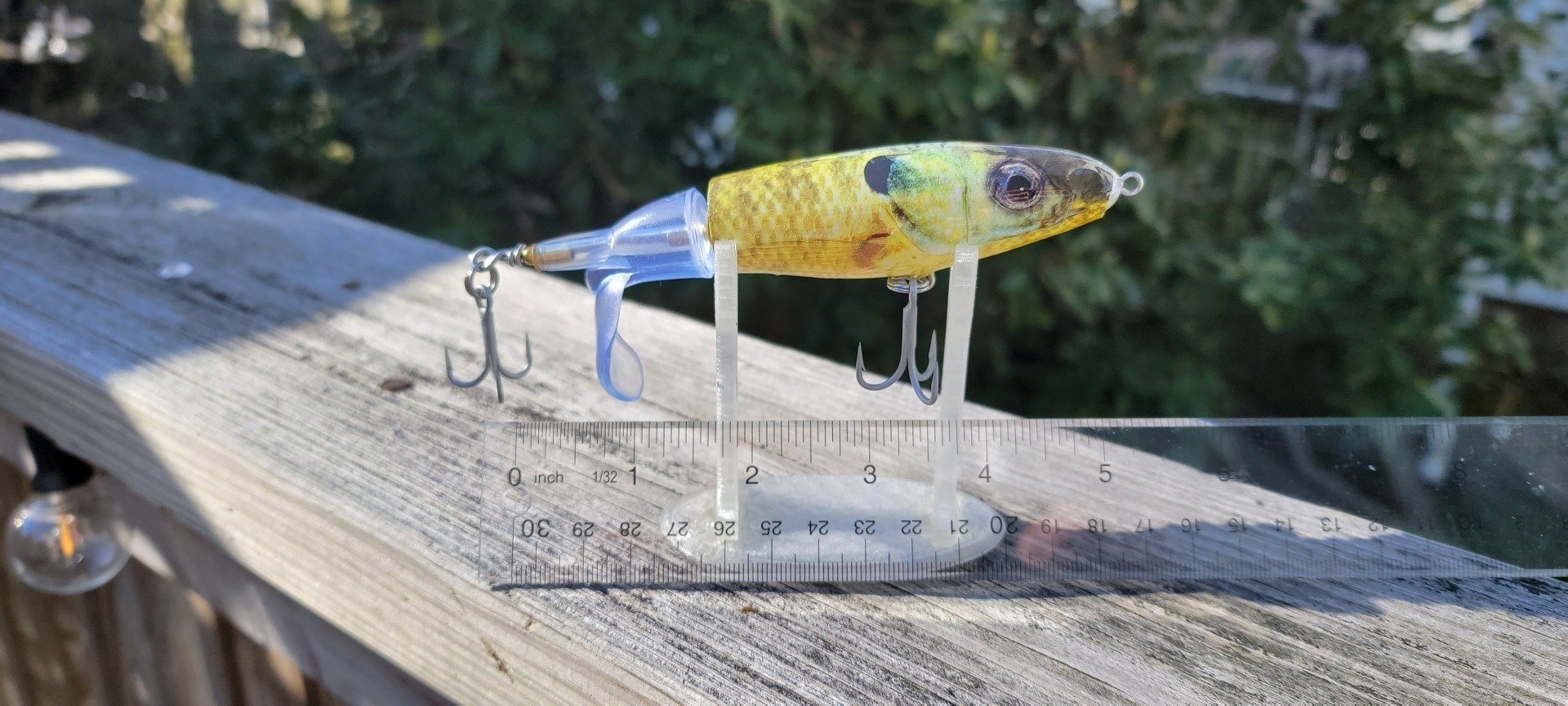Baby Sunfish Floating Lunker Ploppr, 5 in, 1.4 oz