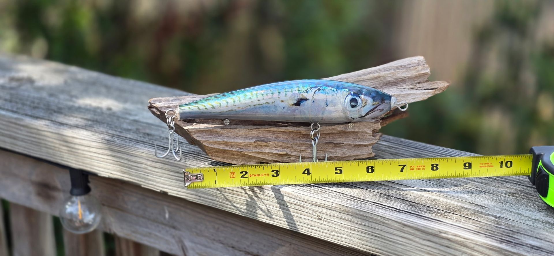 Lewdog School Tuna Grade Foil Mackerel Stick Bait,7.0