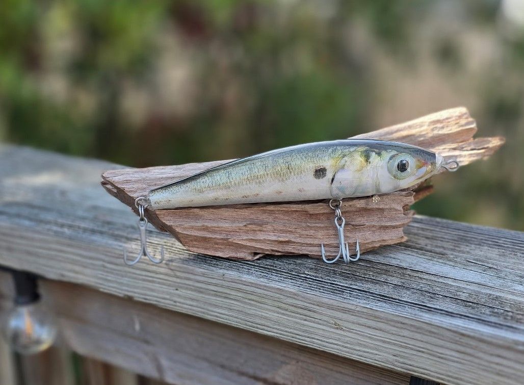 Lewdog School Tuna Grade Pogie (Bunker) Stick Bait, 7.0", 4.0 oz.