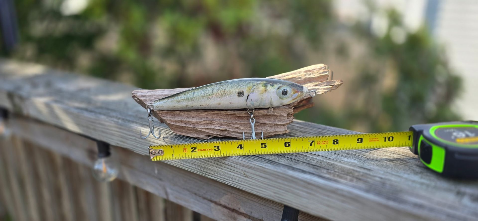 Lewdog School Tuna Grade Pogie (Bunker) Stick Bait, 7.0