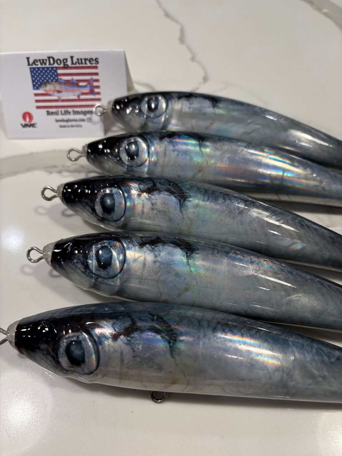 Lewdog Foil Herring, 7", 3.5 oz., "Credit card or Paypal accepted at checkout"