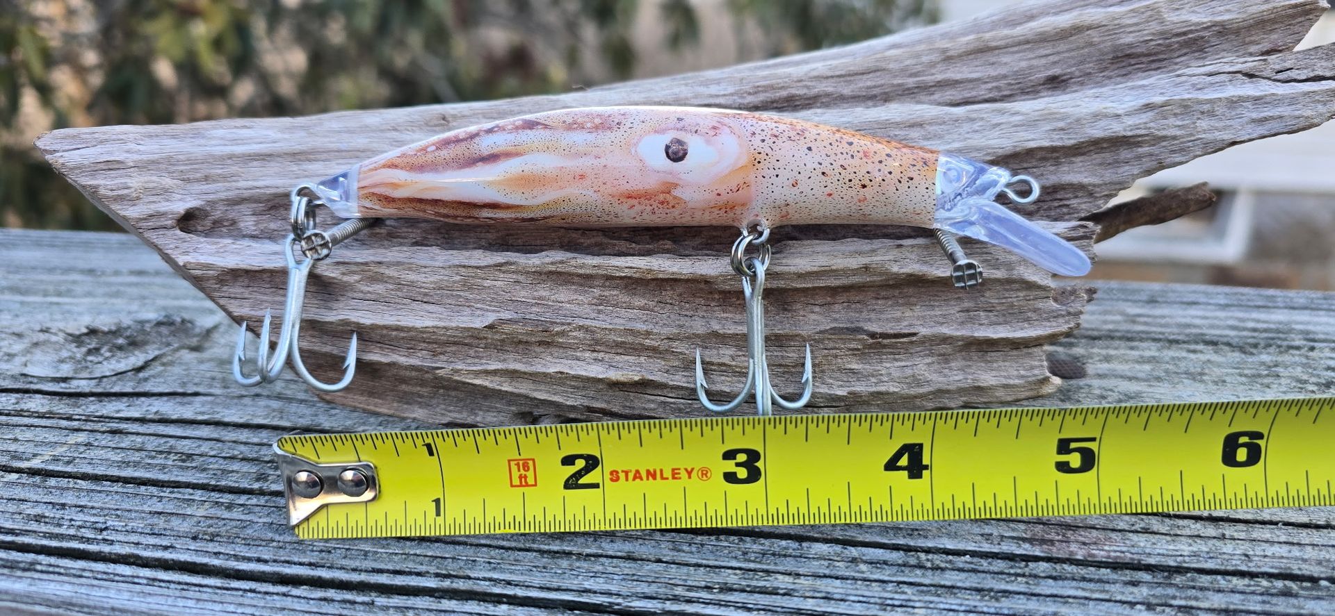 Baby Squid Casting Swim Bait, 4.75 in, .95 oz, Slow Sink.