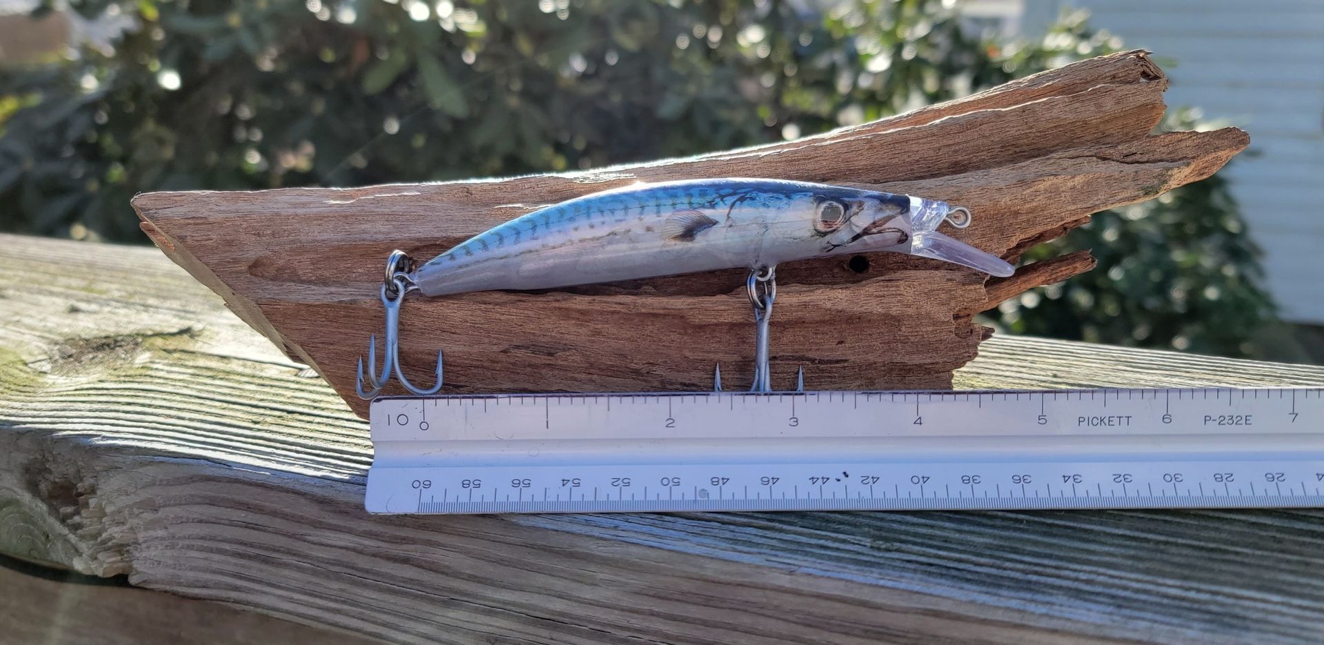 Baby Foil Tinker Mackerel Casting Swim Bait, 4.75 in, .95 oz, Slow Sink.