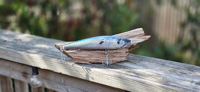 Lewdog Foil Mackerel Stick Bait, 7", 3.2 oz to 3.8 oz.