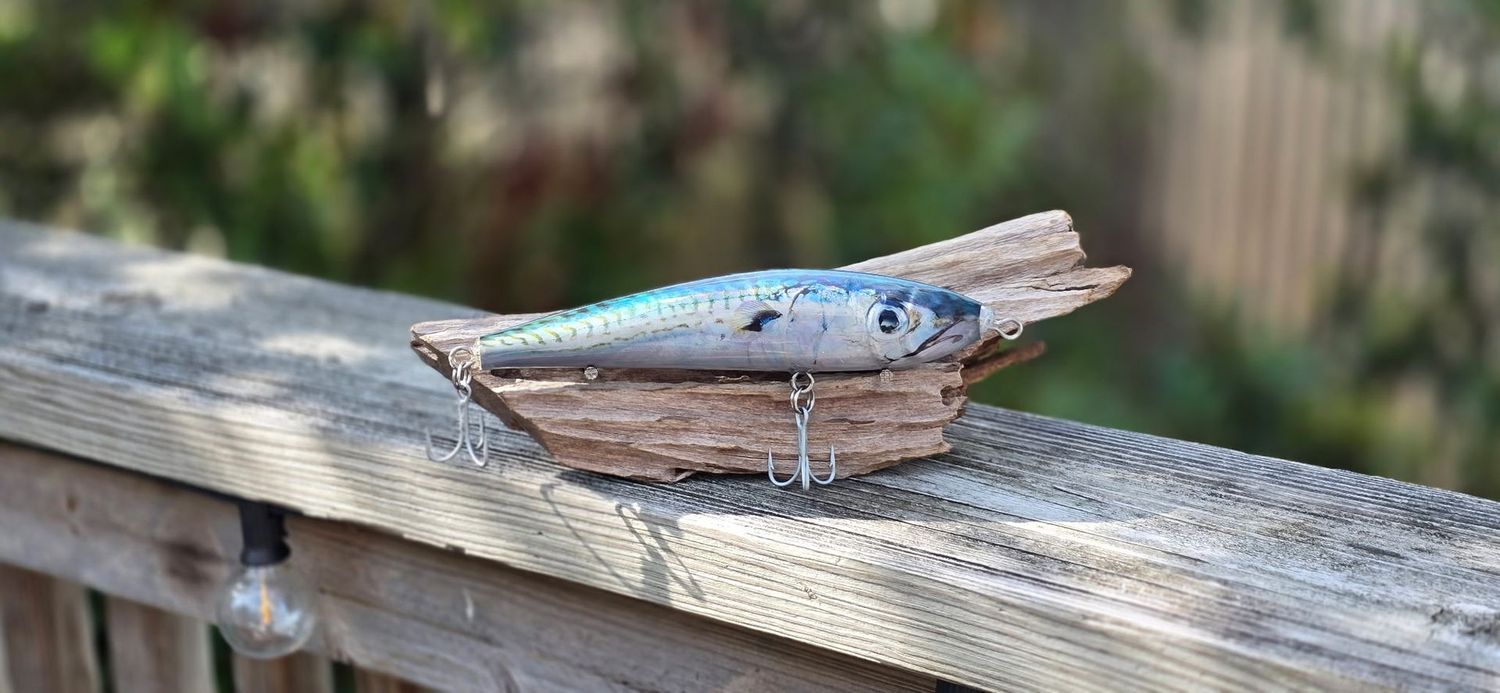 Lewdog School Tuna Grade Foil Mackerel Stick Bait,7.0 Lewdog School Tuna Grade Foil Mackerel Stick Bait,7.0", 4.2 oz to 4.8 oz.