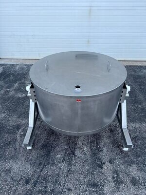 100 Gallon Non-Jacketed Vat- #3528 100 Gallon Non-Jacketed Vat- #3528