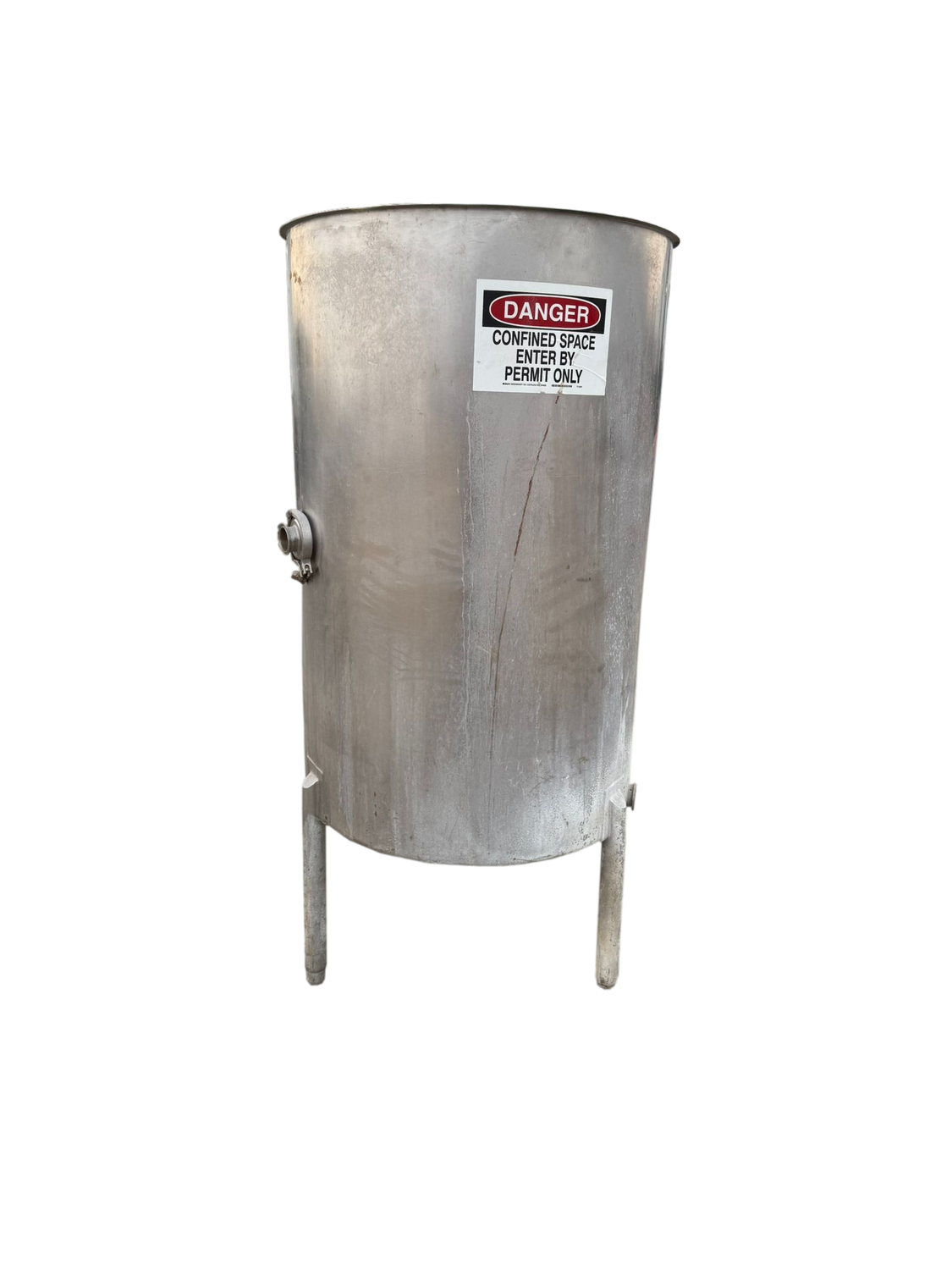 Used 130 Gallon Stainless Tank  - # 3852