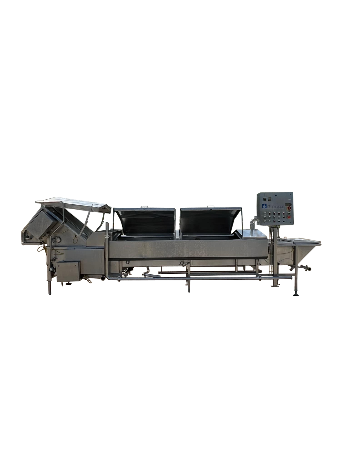 Used Cooling Tank with Conveyor - # C0260