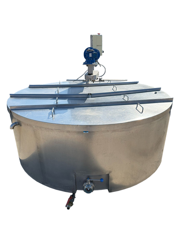 Used 1,500 Liter Combo Vat - # C0328