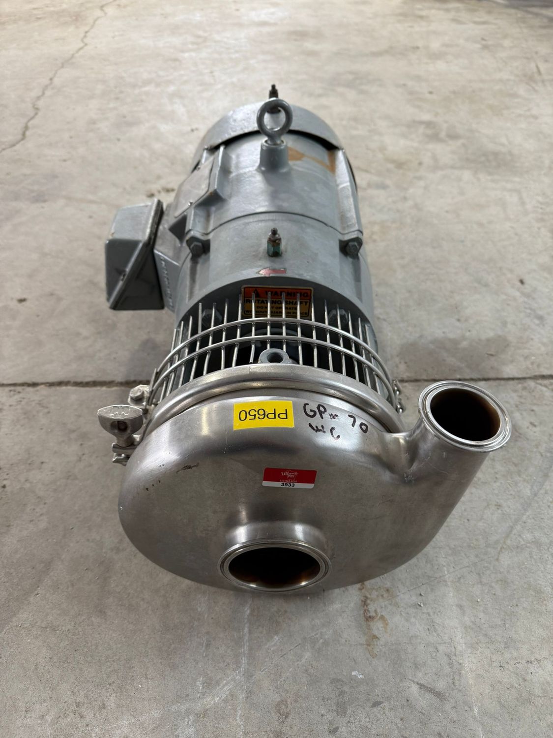 Used 7.5 HP Pump - # 3933