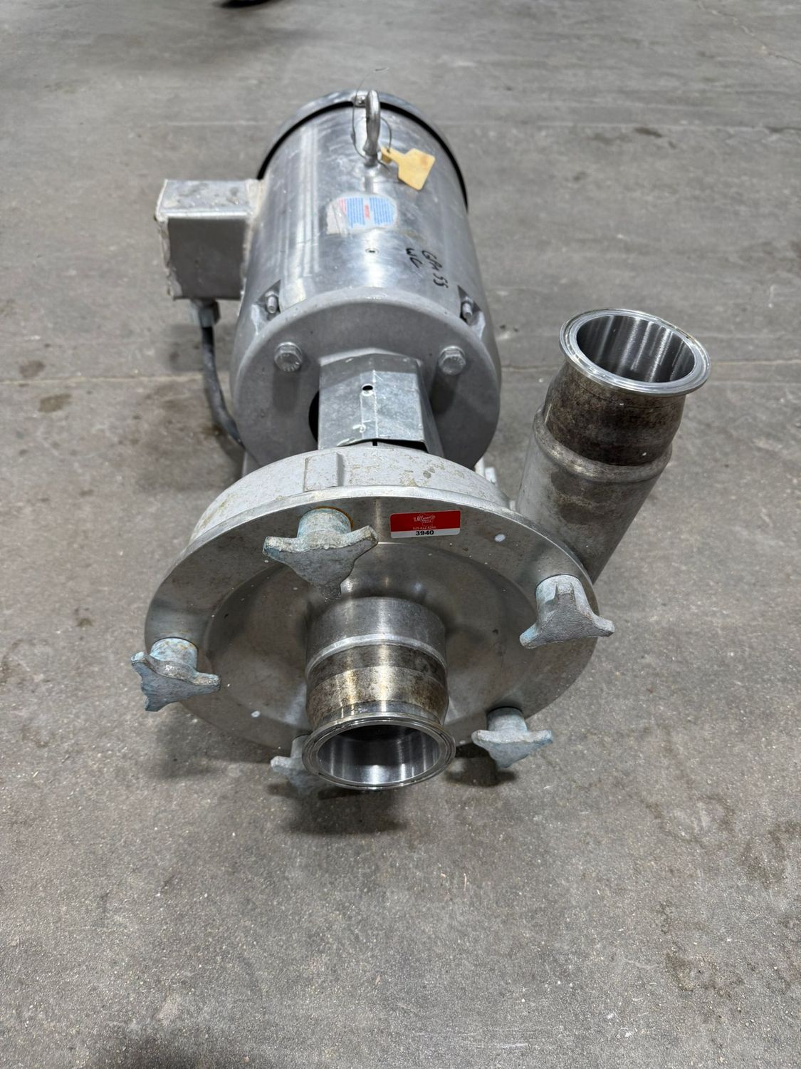 Used 7.5 HP Pump - # 3940