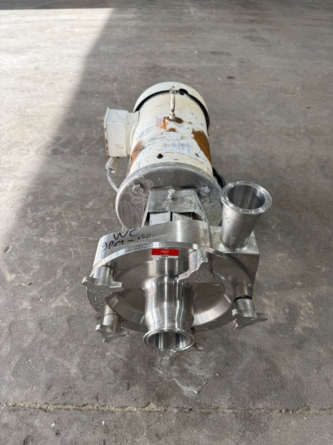 Used 5 HP Pump - # 3941