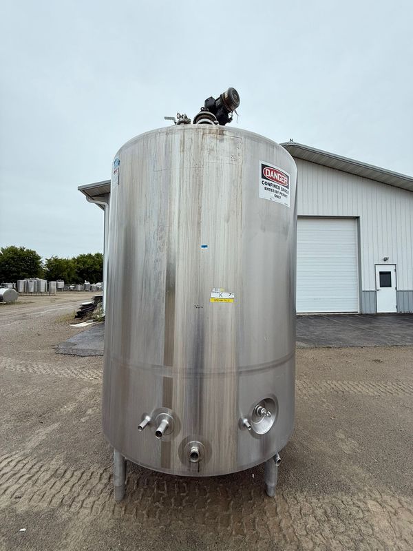 Used 1,000 Gallon Processor  - # C0344