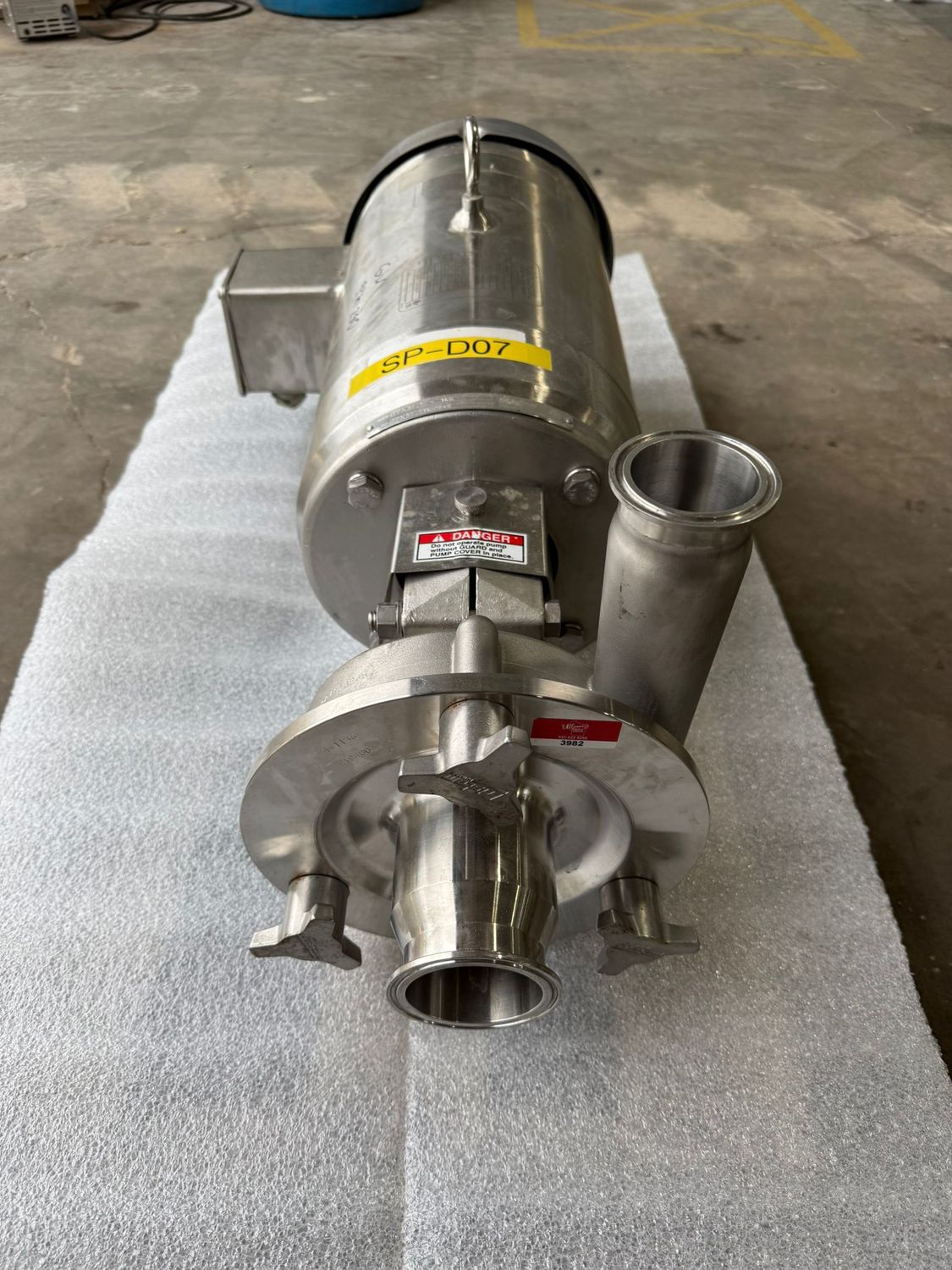 Used 10 HP Pump - # 3982