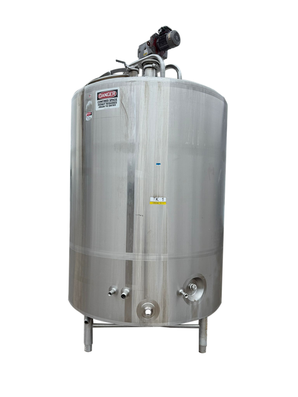 Used 1,000 Gallon Mixing Tank - # C0345