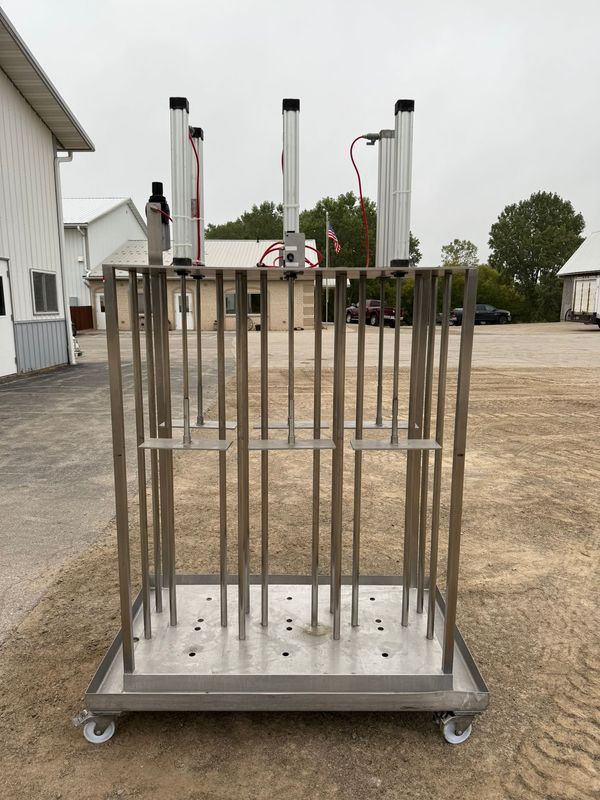 Used 6 Head Cheese Press - # 3994