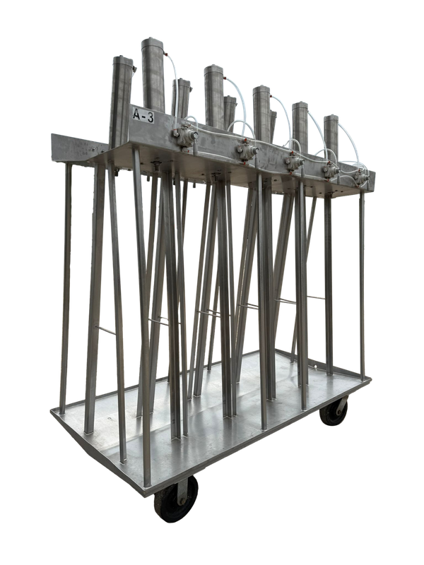 Used 10 Head Cheese Press - # 3992