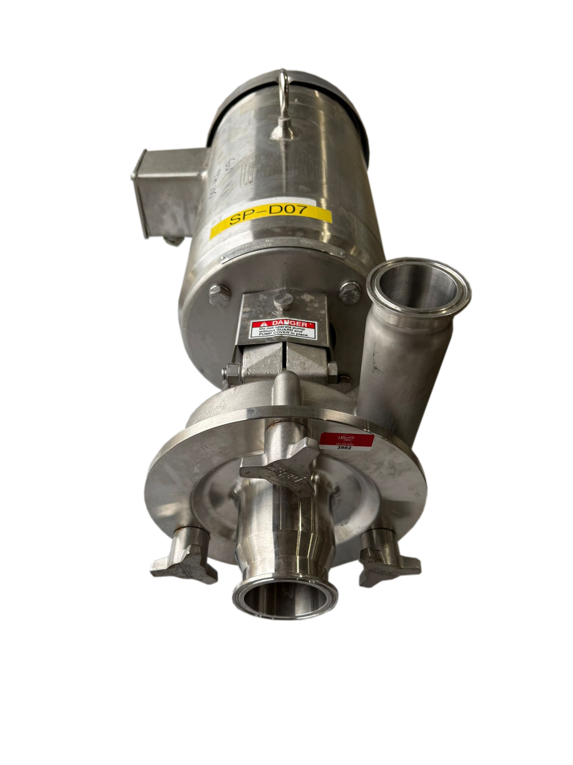 Used 10 HP Pump - # 3982 Used 10 HP Pump - # 3982